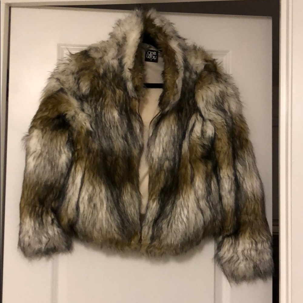 Fur jacket from LF, perfect condition